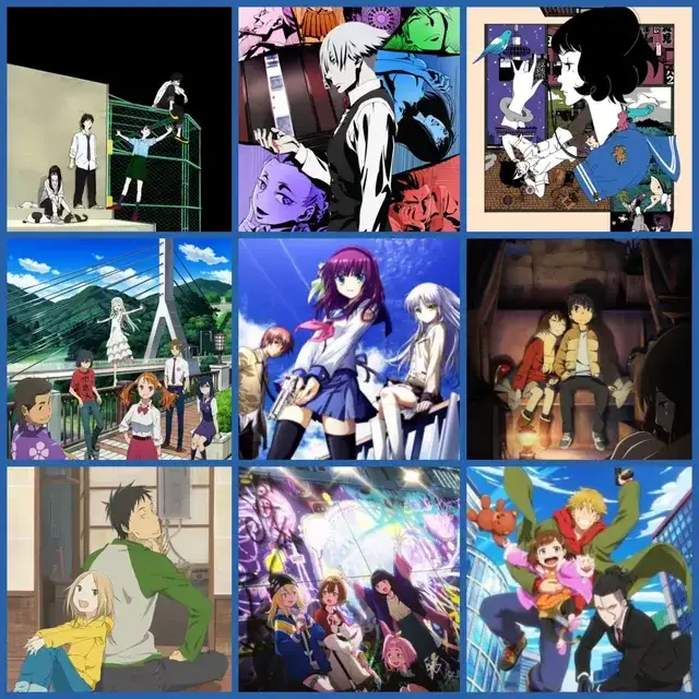 Une liste de recommandations d'animes