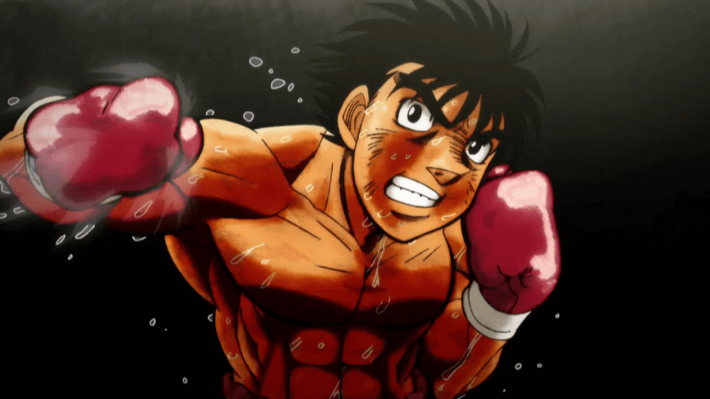 Hajime no Ippo, anime action