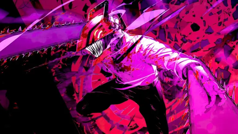 Chainsaw Man en train de se déchainer dans la nature