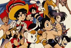 Plusieurs personnages de manga créé par Osamu Tezuka