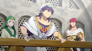 La série d'animation Magi: The Labyrinth of Magic
