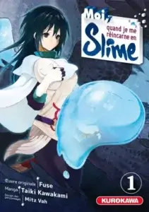 Le manga "Moi, quand je me réincarne en Slime" est une série shonen de fantasy populaire, écrite par Fuse et illustrée par Taiki Kawakami