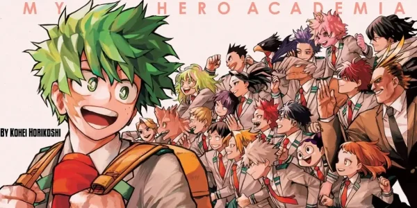 Le manga My Hero Academia par Kōhei Horikoshi