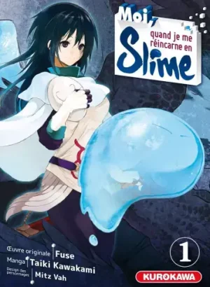 Le manga "Moi, quand je me réincarne en Slime" est une série shonen de fantasy populaire, écrite par Fuse et illustrée par Taiki Kawakami